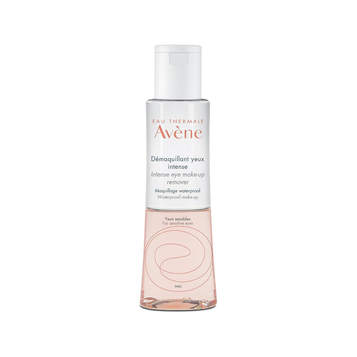 Avene Intense Eye Make-Up Remover - Gentle Dual-Phase Eye Makeup Remover for Sensitive Eyes - 125ml