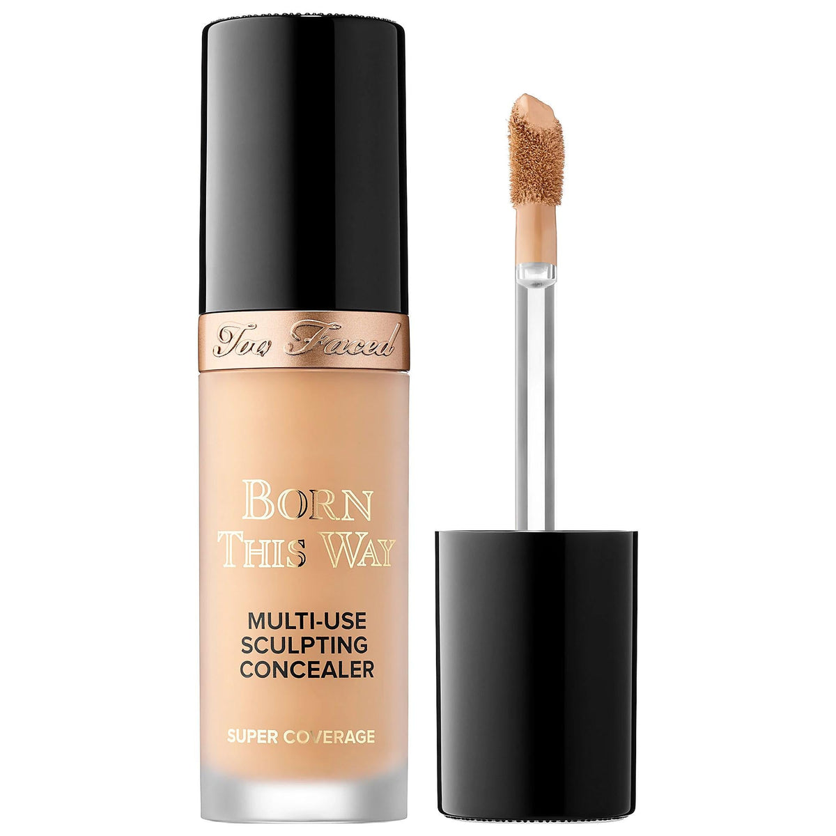 Too Faced Born This Way Super Coverage Multi-Use Concealer - Full Coverage, Hydrating, Vegan & Cruelty-Free