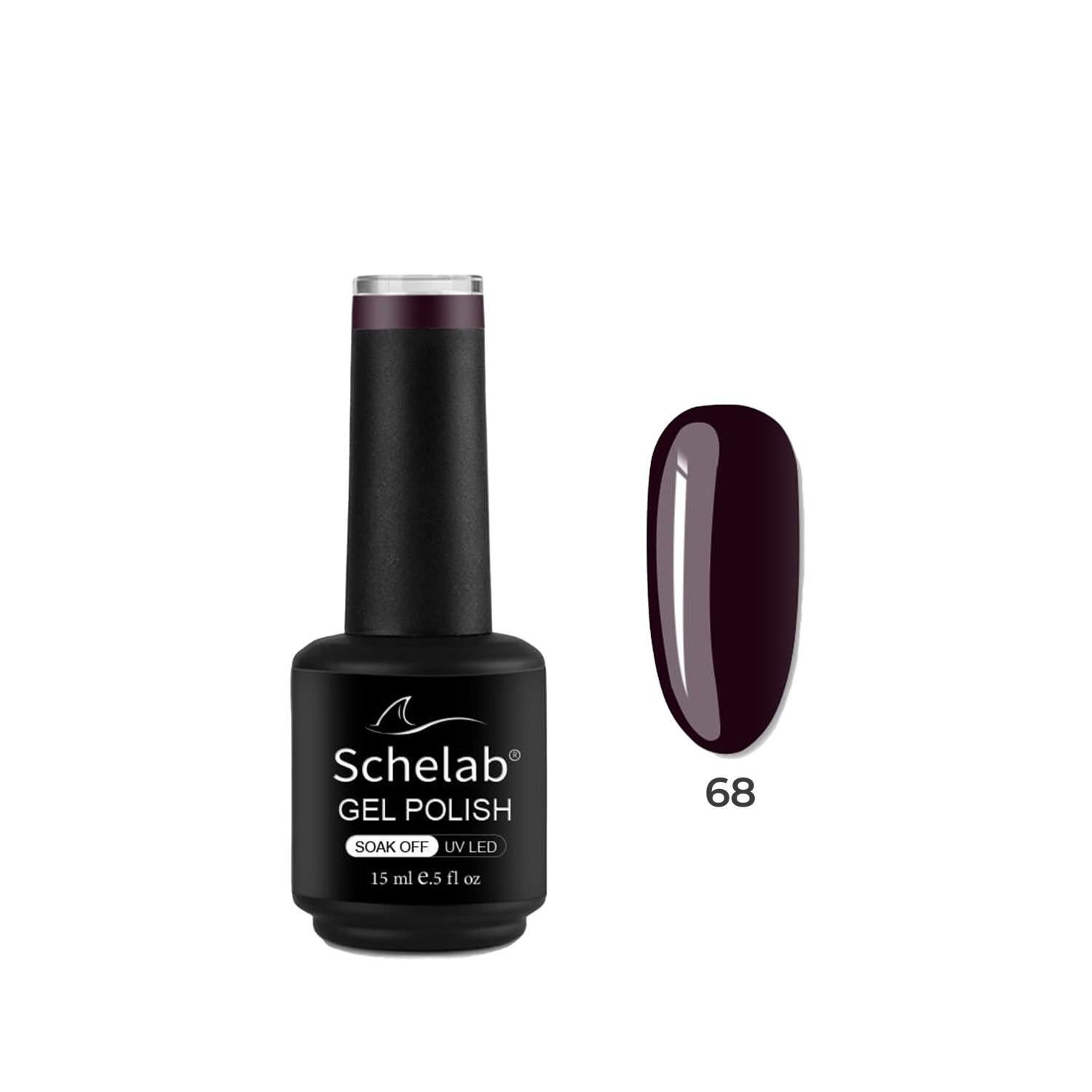 Schelab Long-Lasting 3-Step Gel Nail Polish 069 - 15ml, Durable & High-Gloss Finish