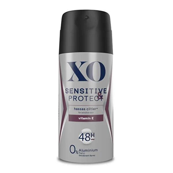 XO Sensitive&Protect Men Deodorant - Natural, Aluminum-Free, 48-Hour Protection for Sensitive Skin - Vegan & Recyclable Packaging