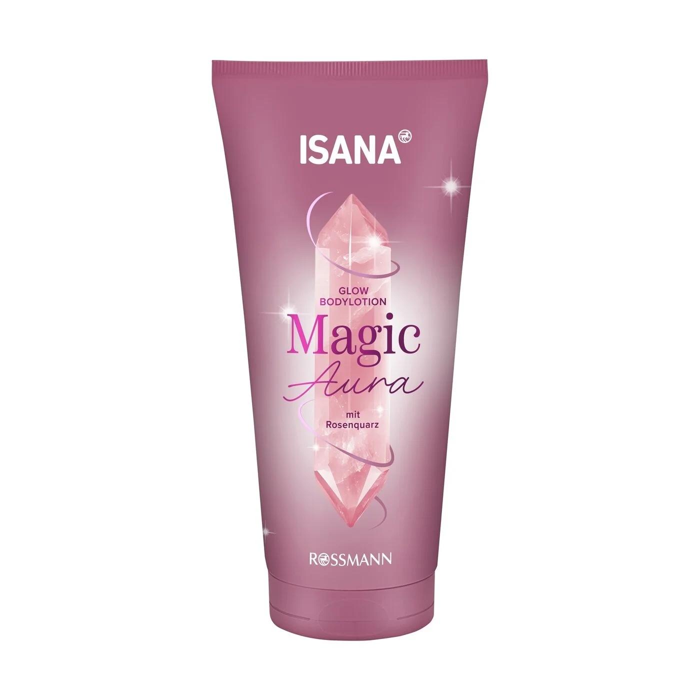 Isana Glow Rose Quartz Body Lotion for Radiant Skin 200 ml