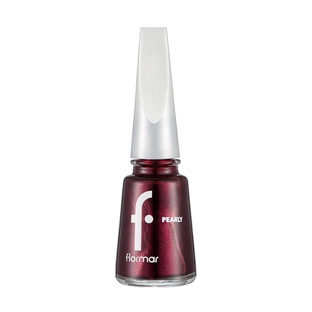 Flormar Pearly Nail Polish Velvet Bordeaux 068 - 11ml