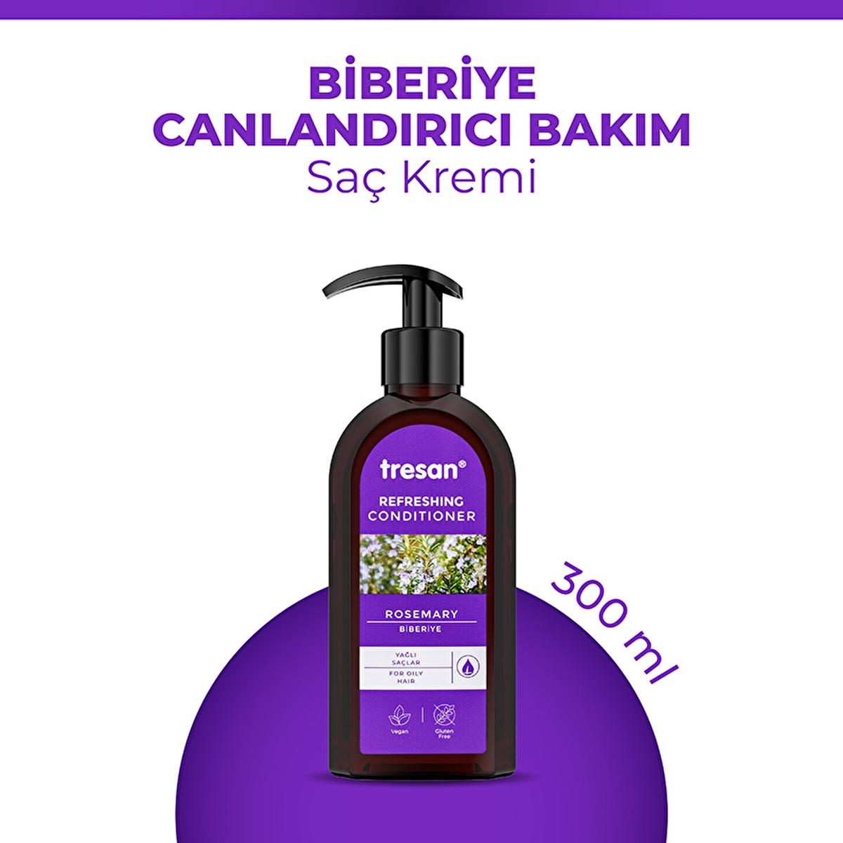 Tresan Sulfate-Free Rosemary Hair Conditioner for Nourished Hair - 300ml