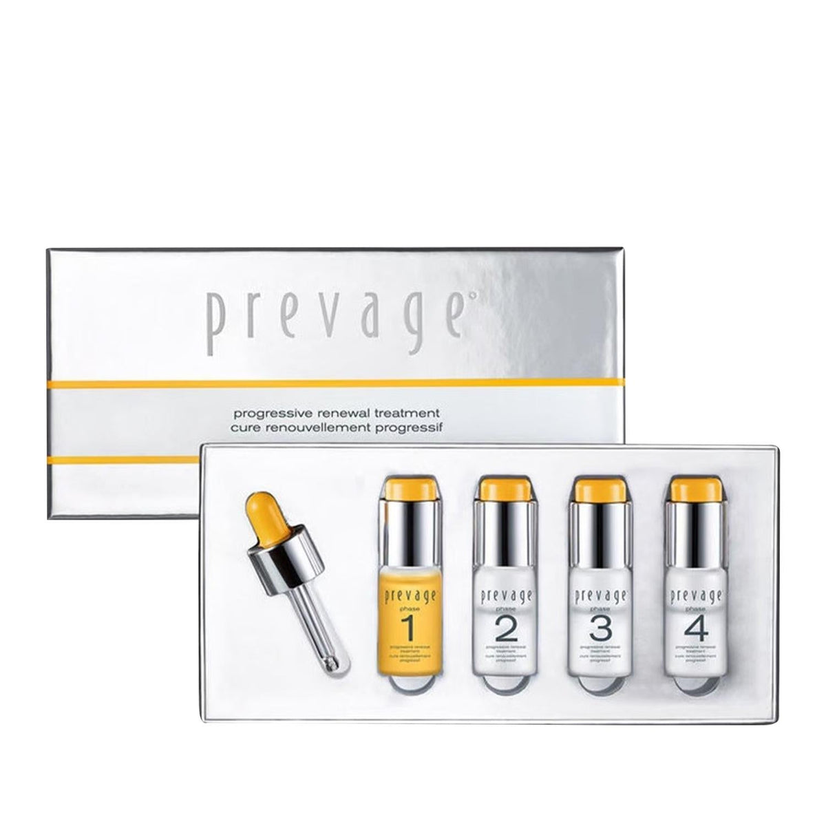 Elizabeth Arden Anti-Aging Serum - Prevage Progressive Renewal Treatment 4x10 ml for Progressive Skin Renewal