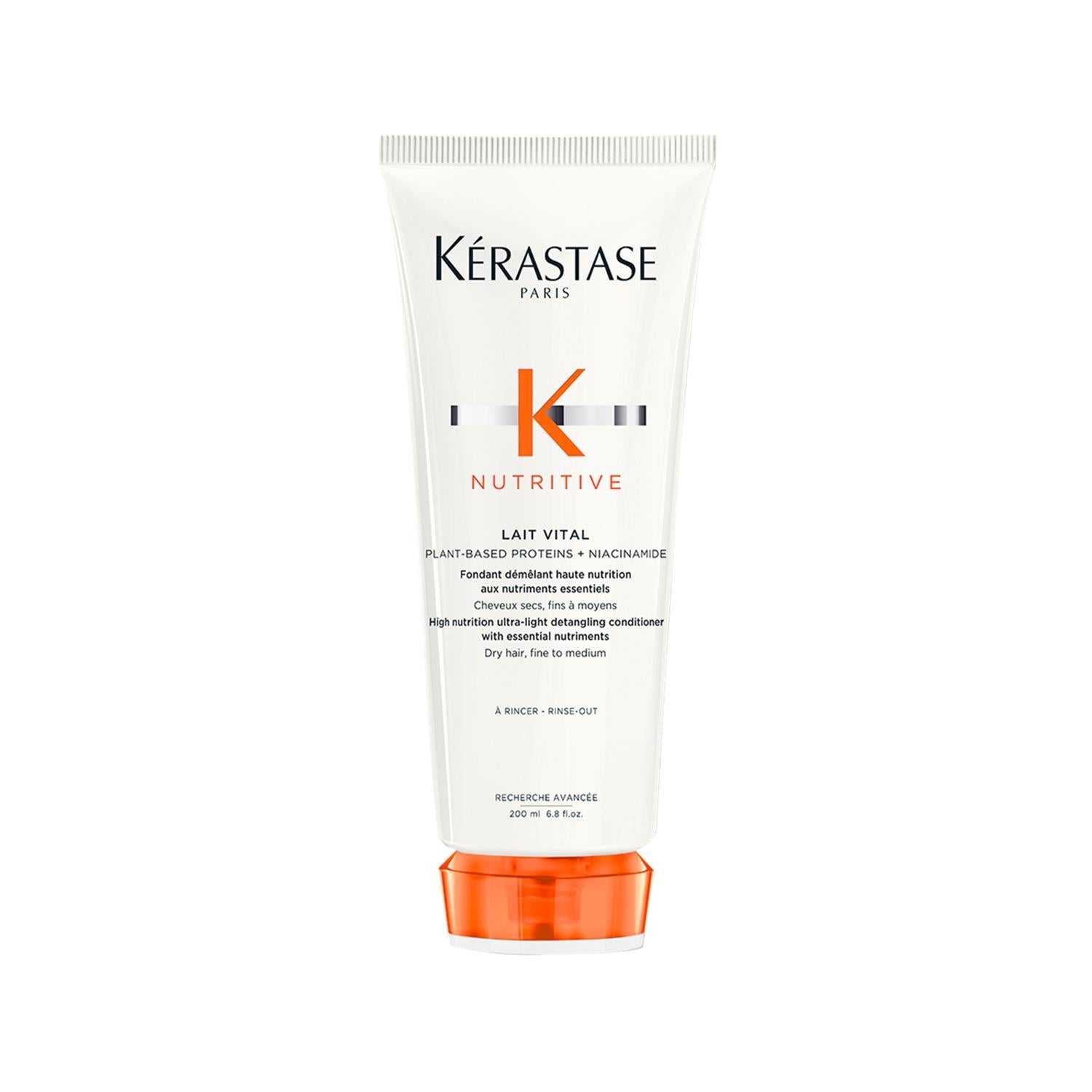 Kerastase Nutritive Lait Vital Hair Cream for Dry Hair - 200ml, Nourishing & Moisturizing Properties