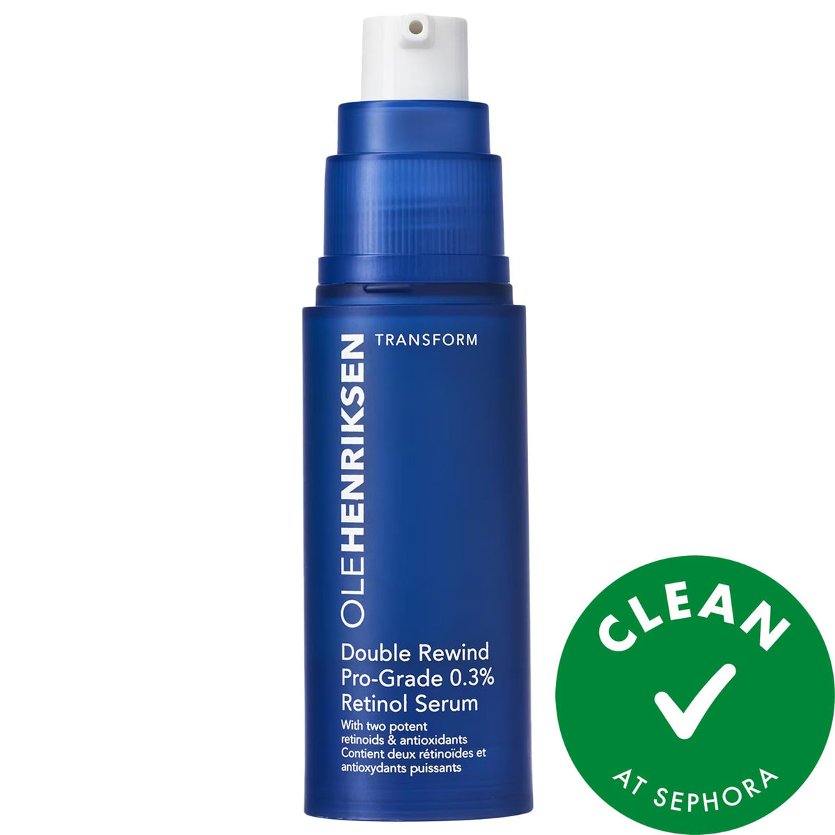 Double Rewind Pro-Grade Retinol Serum for Fine Lines & Wrinkles - Anti-Aging Skincare with 0.3% Pure Encapsulated Retinol