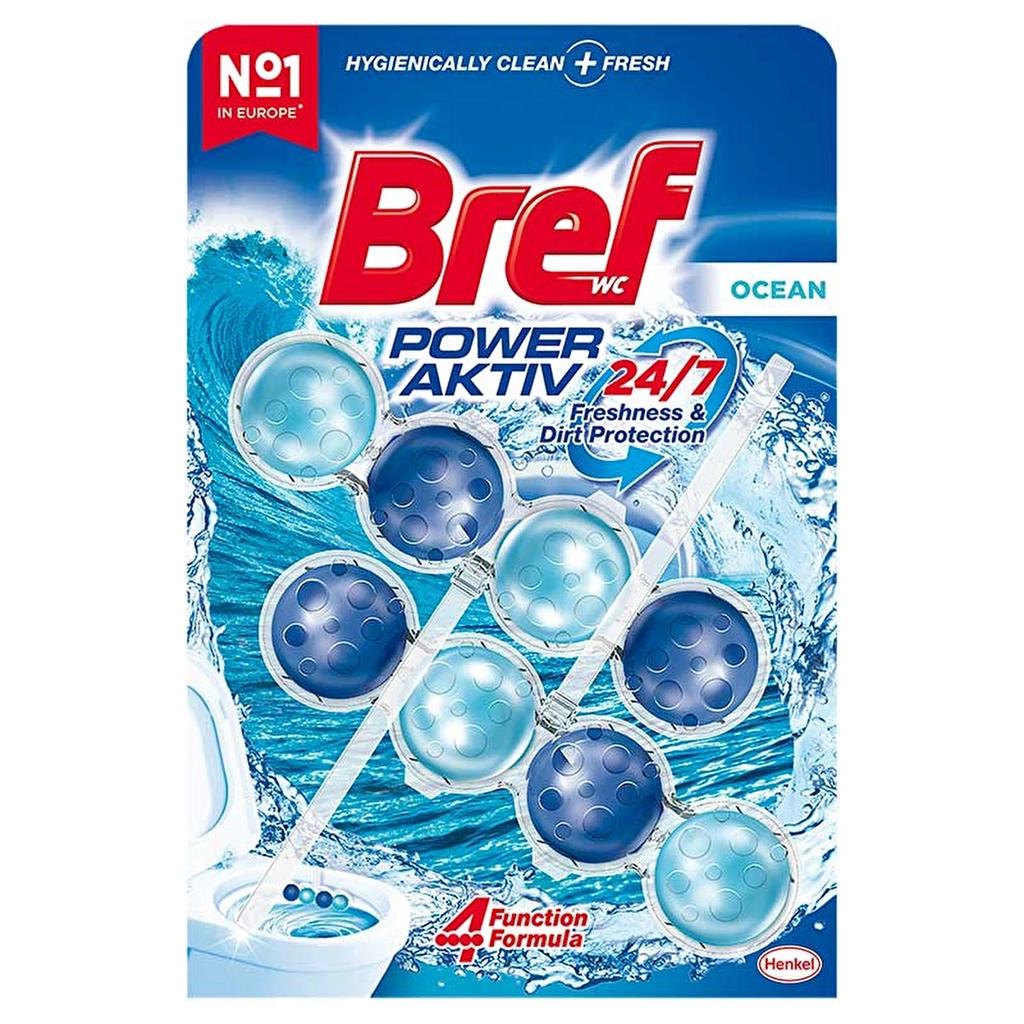 Bref Power Aktiv Ocean Toilet Rim Block Duopack 2 x 50g