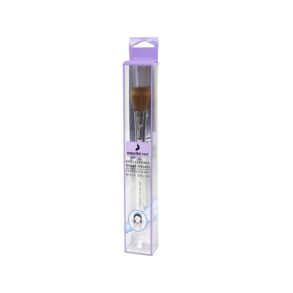 Nascita Face Mask Brush - Soft Bristles for Gentle, Hygienic Application - Skincare Tool for Efficient Routine