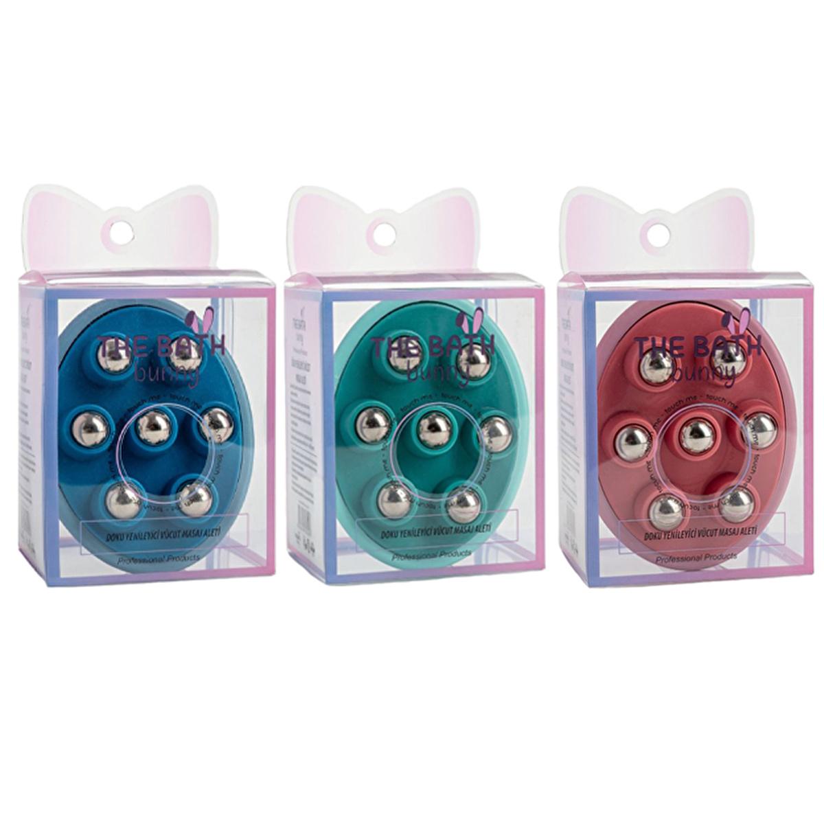 Bath Bunny Massage Tool: Stainless Steel Cellulite & Body Massager | Handheld, Compact Design for Legs, Arms, Back & More