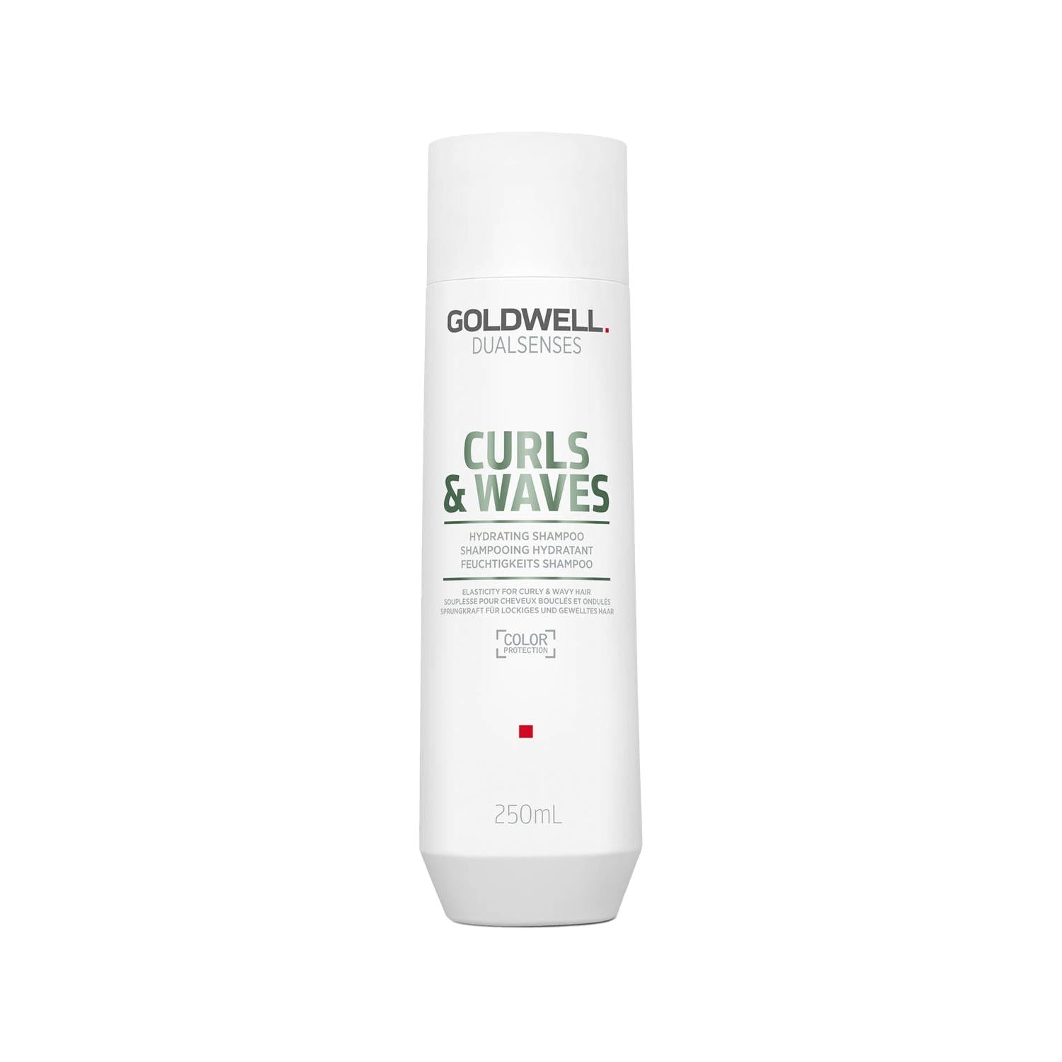 Goldwell Dualsenses Curls & Waves Moisturizing Shampoo for Curly Hair - Hydrating, Sulfate-Free, 250ml