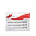 Red Queen False Eyelashes - Individual, Medium Length, Black - Enhance Your Natural Beauty