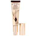 Charlotte Tilbury Beautiful Skin Liquid Foundation - Medium Coverage, Hyaluronic Acid, Natural Finish, Vegan & Cruelty-Free
