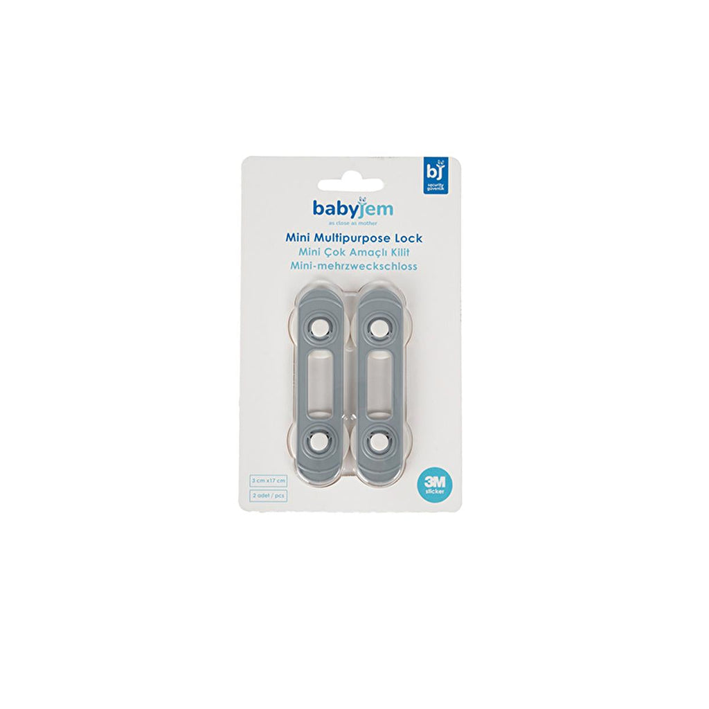 Babyjem Multi-Purpose Safety Lock - Easy Installation Childproofing Solution for Cabinets & Drawers