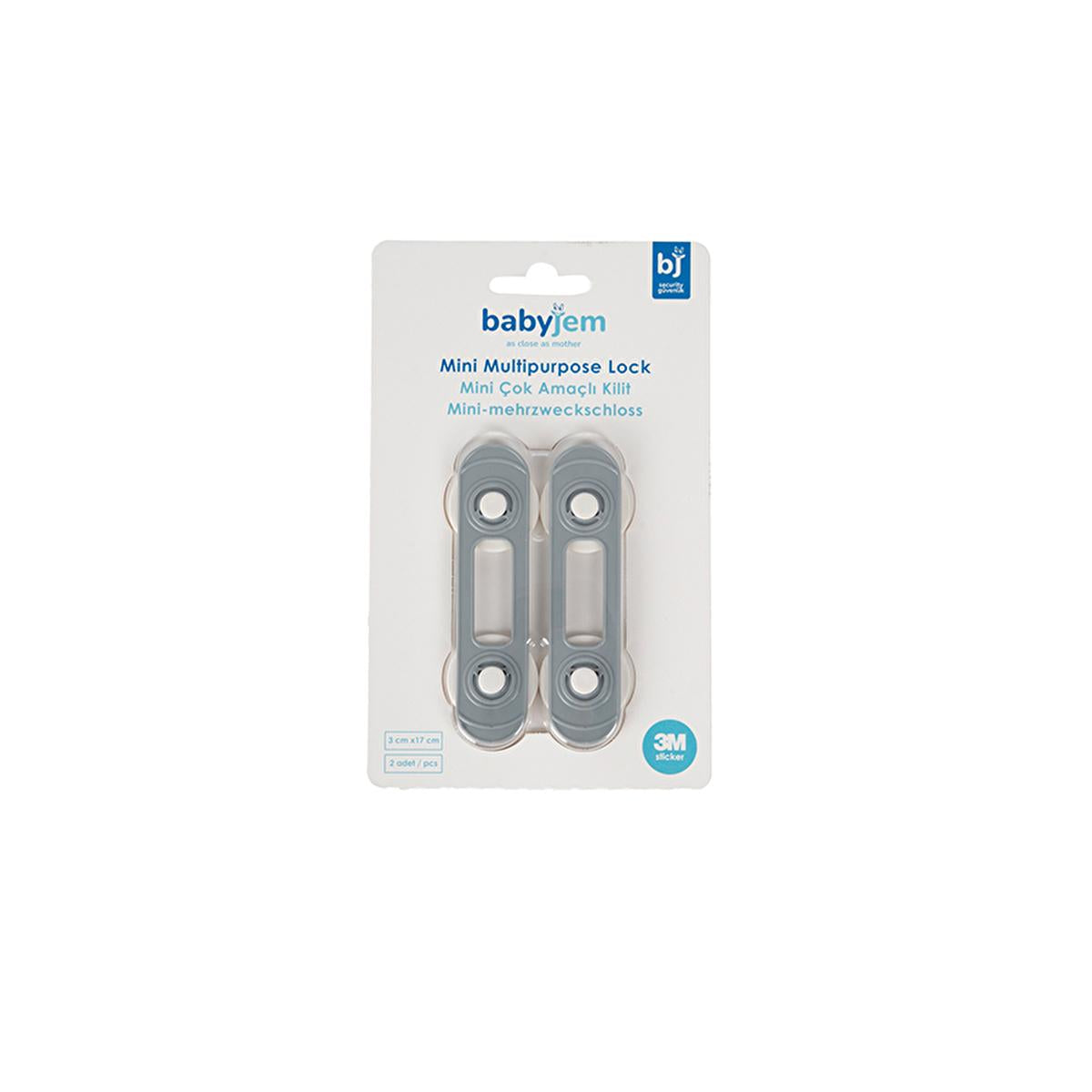 Babyjem Multi-Purpose Safety Lock - Easy Installation Childproofing Solution for Cabinets & Drawers