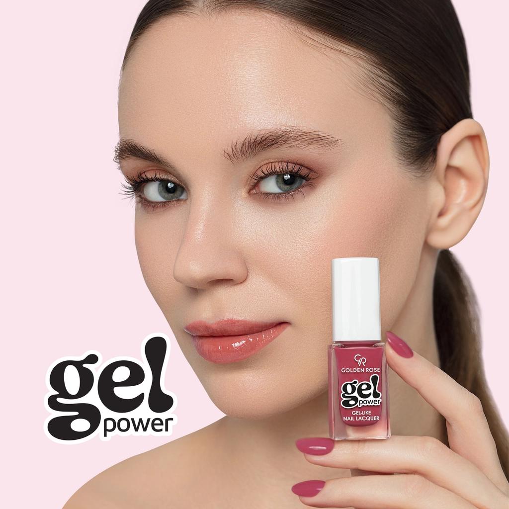 Golden Rose Power Gel Like Nail Polish No. 51 Glossy Finish
