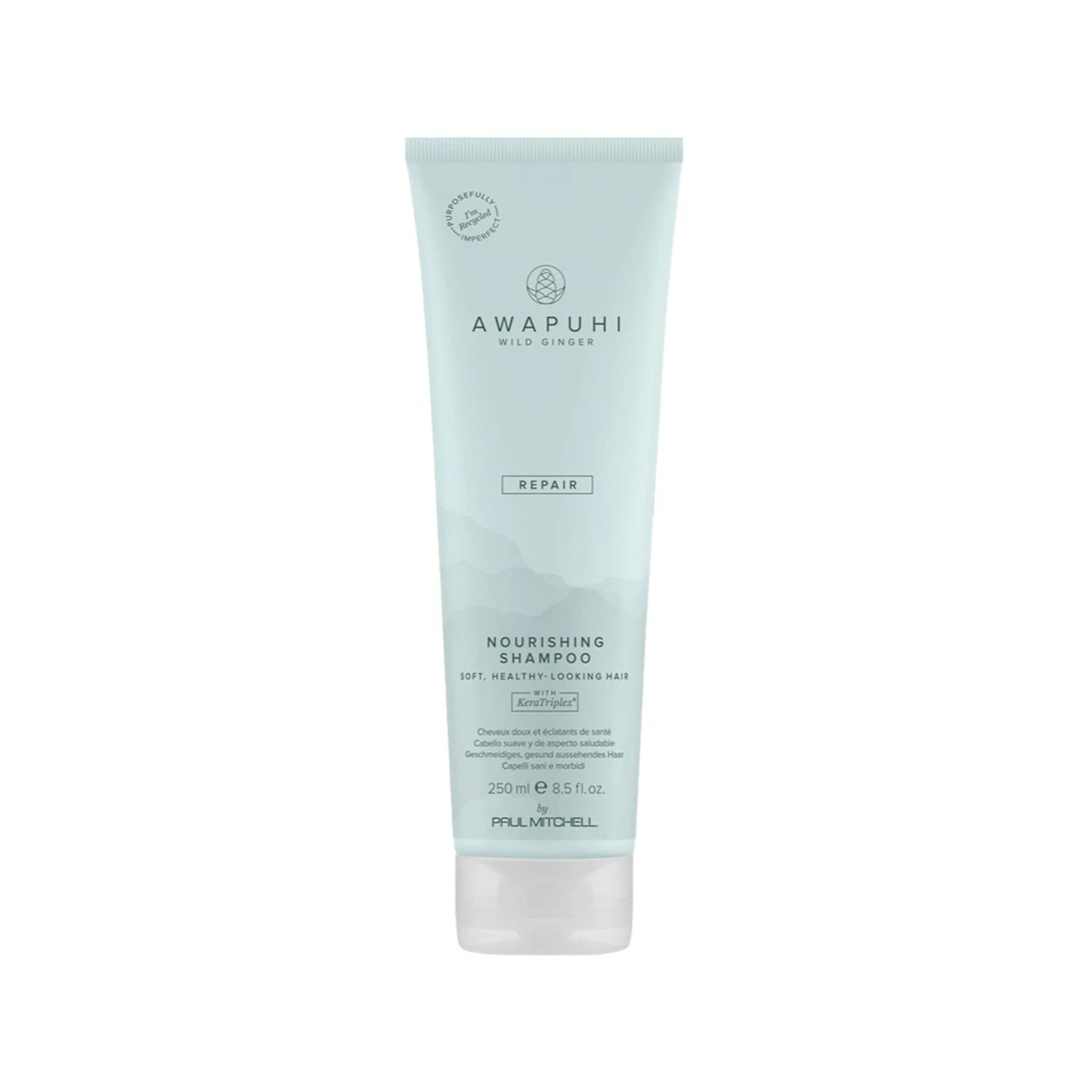 Paul Mitchell Awapuhi Wild Ginger Repair Nourishing Shampoo - 250ml Sulfate-Free Hair Repair