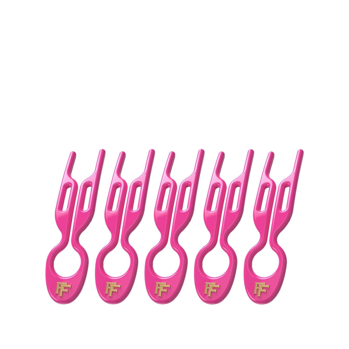 Fiona Franchimon No. 1 Hairpins Strawberry Pink 5-Pack