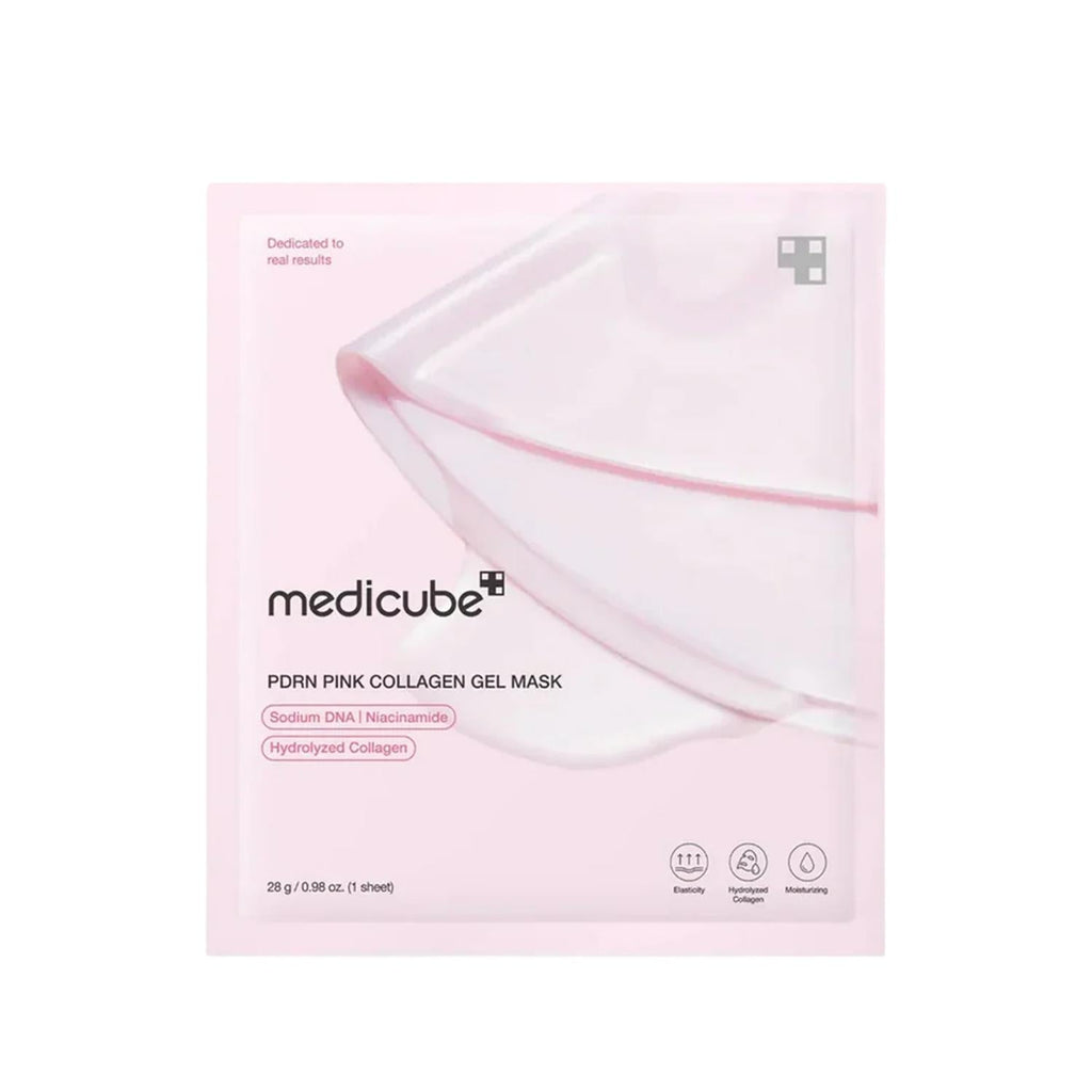 Medicube PDRN Pink Collagen Gel Mask for Firming & Glow 4x28g