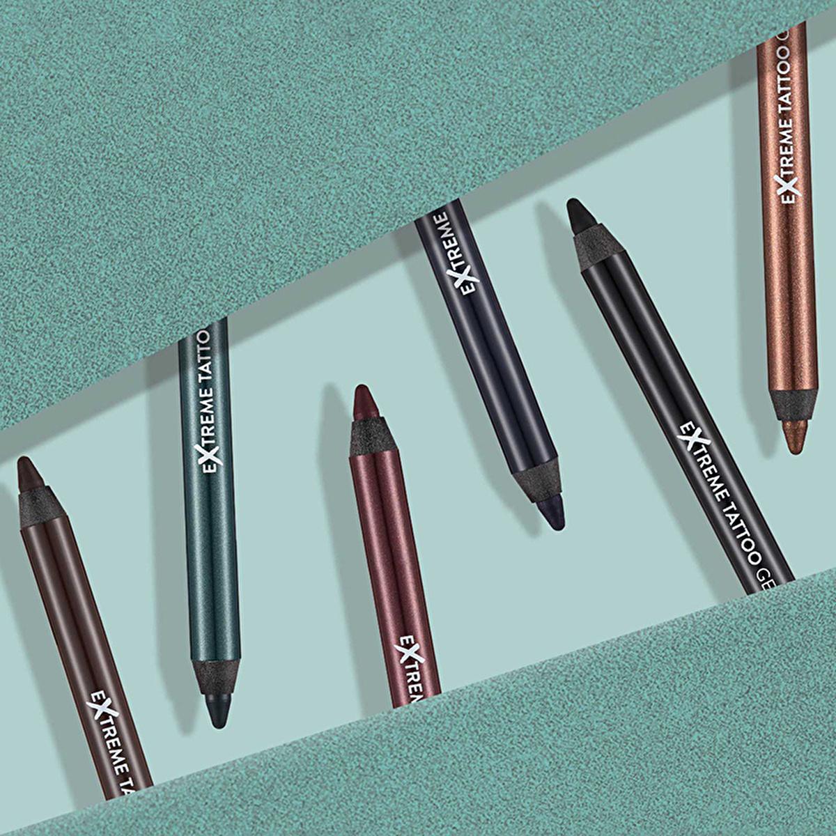 Flormar Extreme Tattoo Waterproof Gel Eye Liner - Long-Lasting, Precise Application for Various Eye Makeup Styles