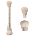 Real Techniques Dual Ended Precision Blush Brush - Cruelty-Free Makeup Brush for Cream & Powder Formulas
