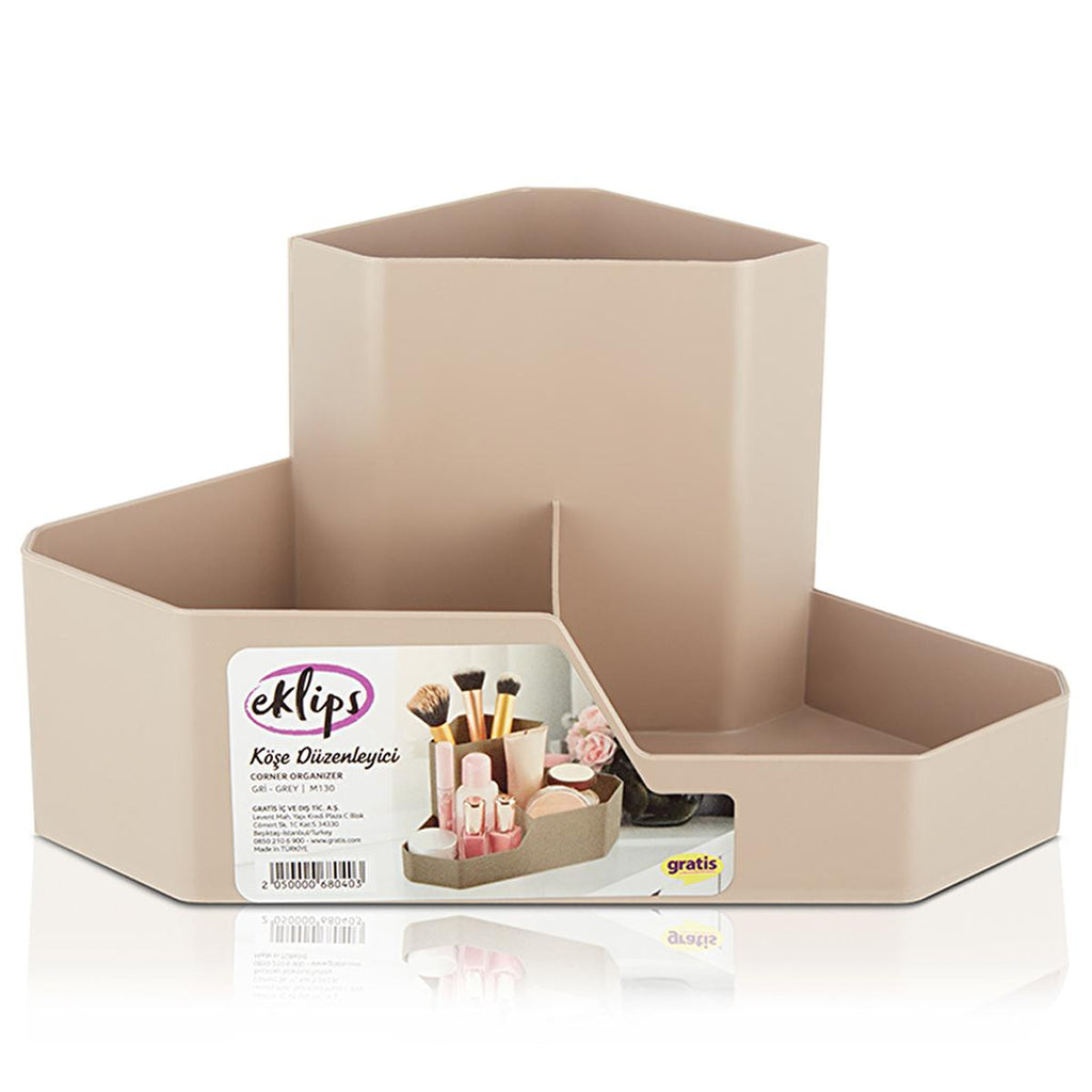 Eklips Corner Organizer: Maximize Space with Stylish & Functional Corner Storage Unit - Home & Office Organization