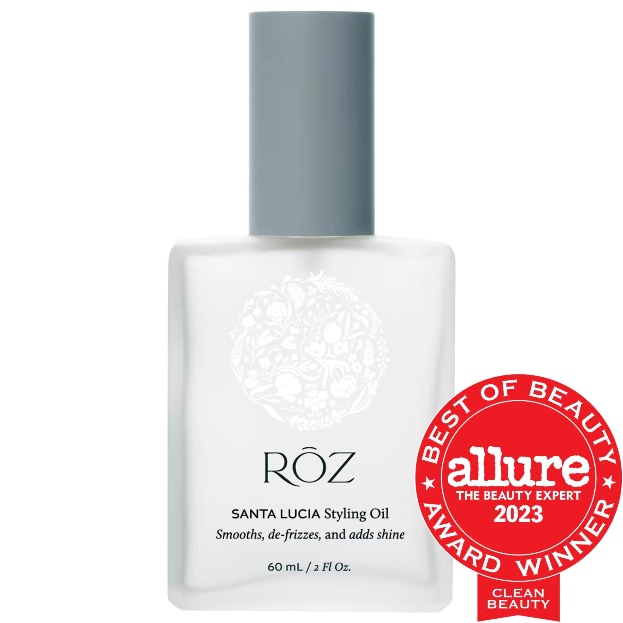 Santa Lucia Heat Protectant Hair Oil: 450¡F Protection, Tames Frizz & Adds Shine | Argan, Olive & Chamomile Oils