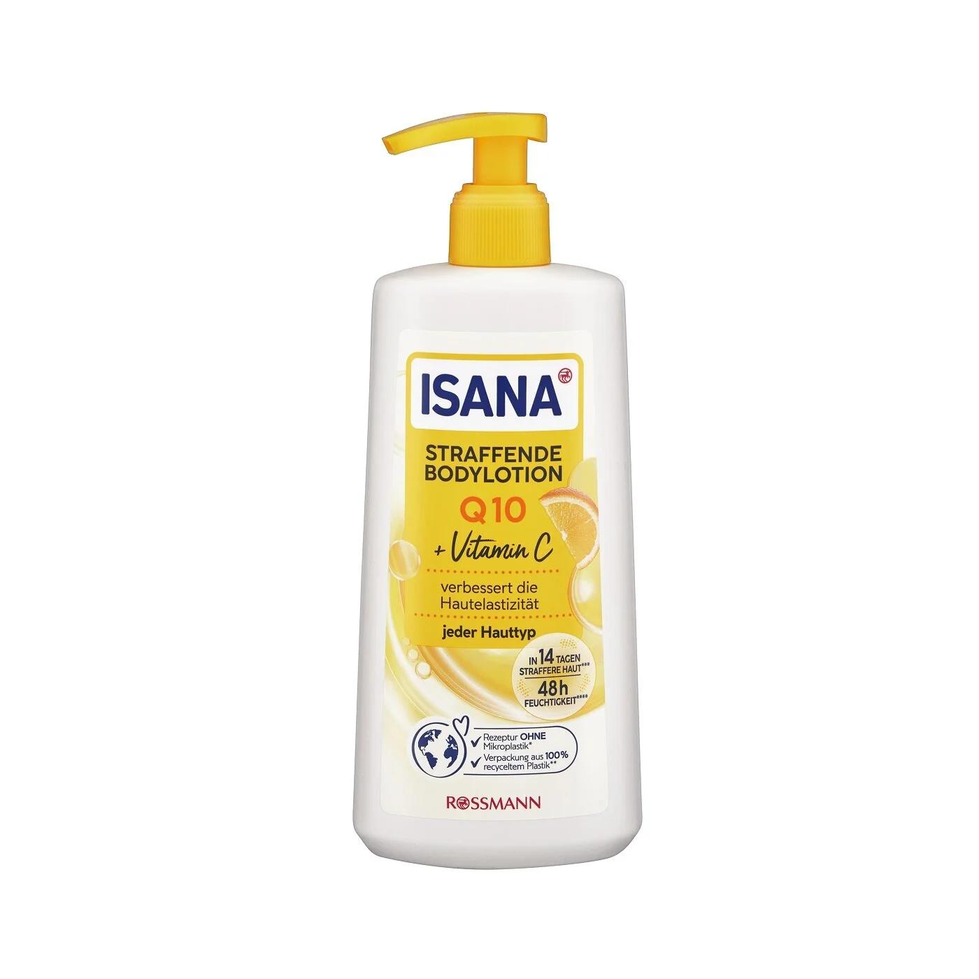 Isana Q10 & Vitamin C Firming Body Lotion for Smooth Skin 300 ml