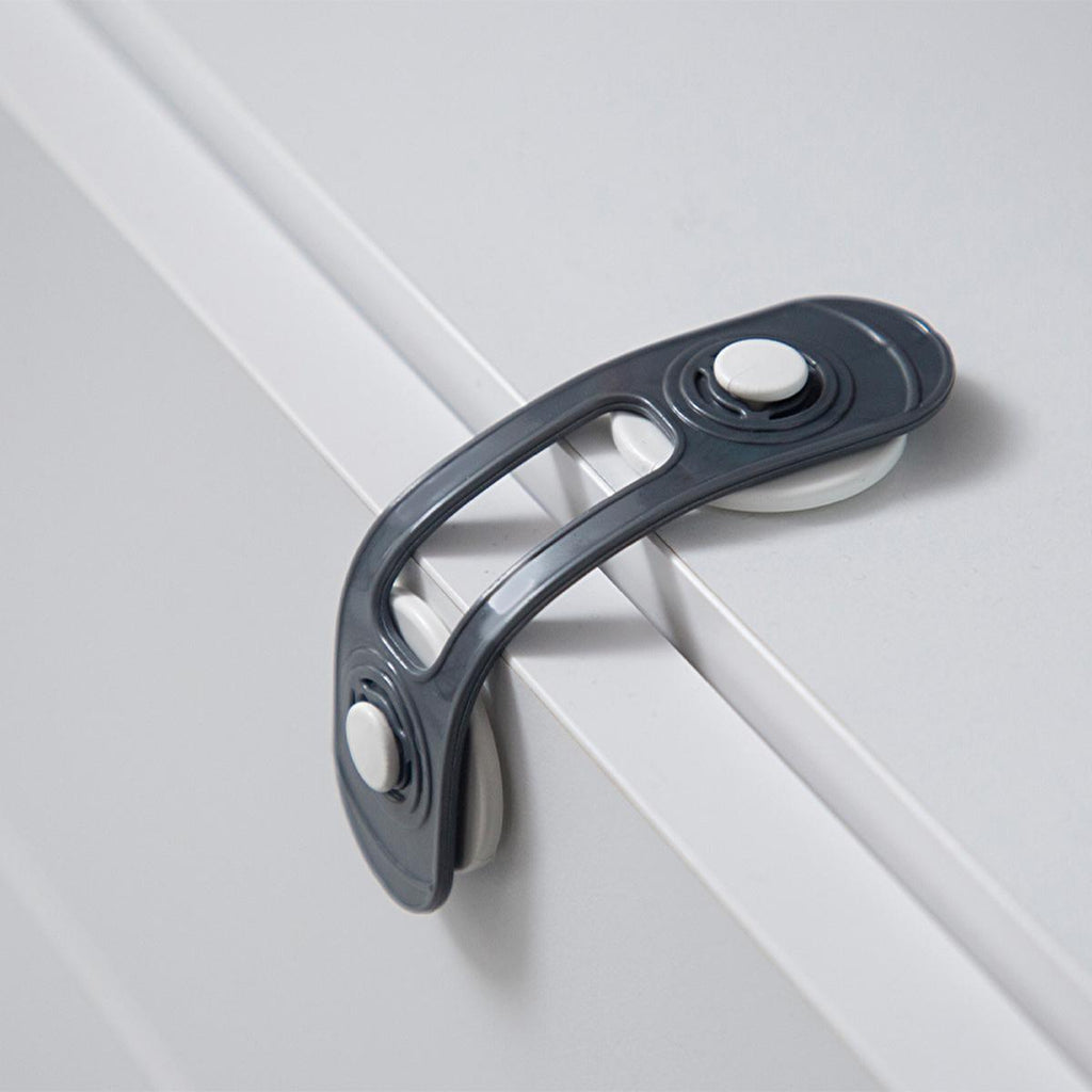 Babyjem Multi-Purpose Safety Lock - Easy Installation Childproofing Solution for Cabinets & Drawers