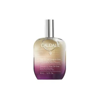 Caudalie Radiance Smoothing Elixir: Nourishing Body and Hair Oil with Argan & Grape Seed - Vegan, Non-Greasy, Natural Oils