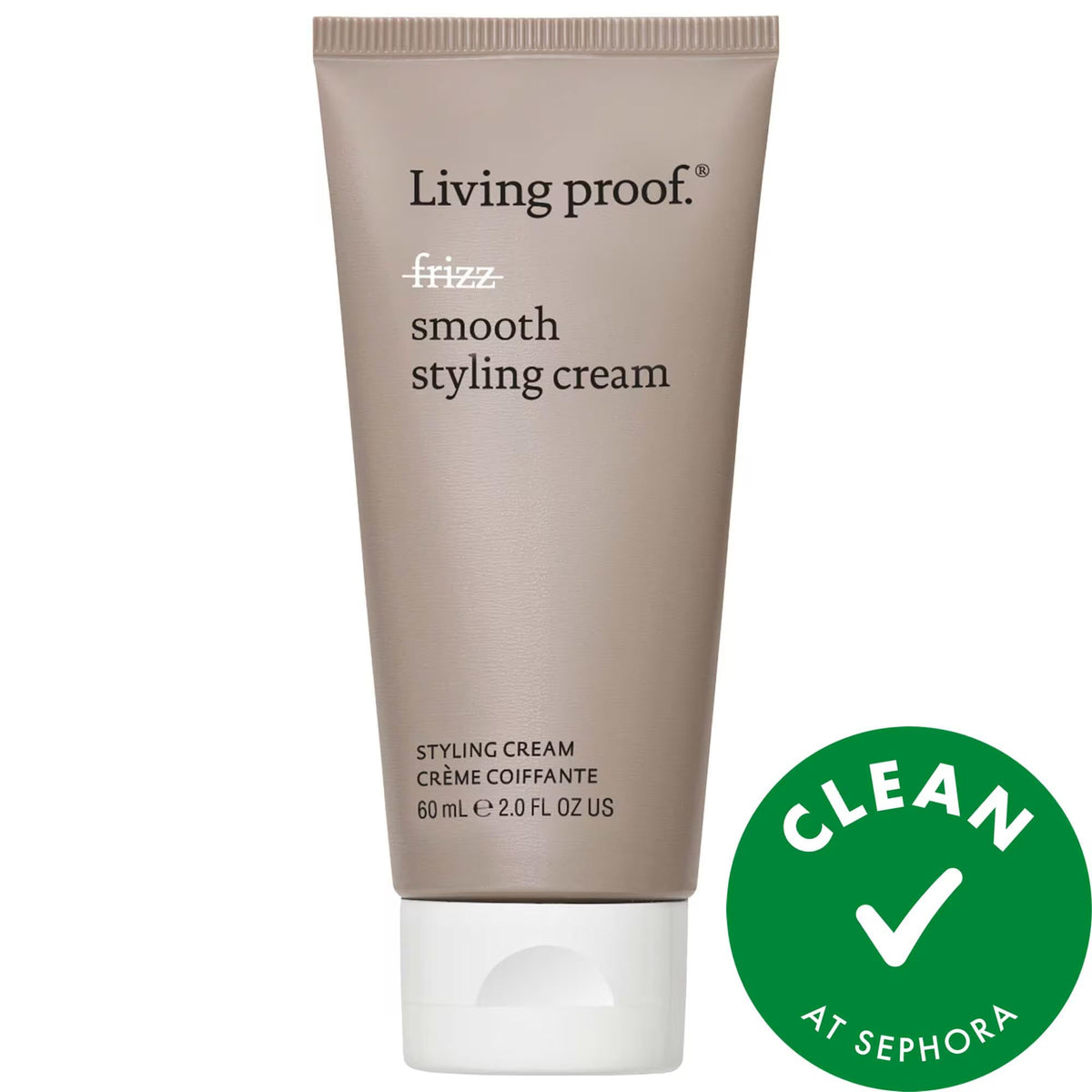 No Frizz Smooth Styling Cream - Silicone-Free Hair Styling for Frizz Control & Heat Protection