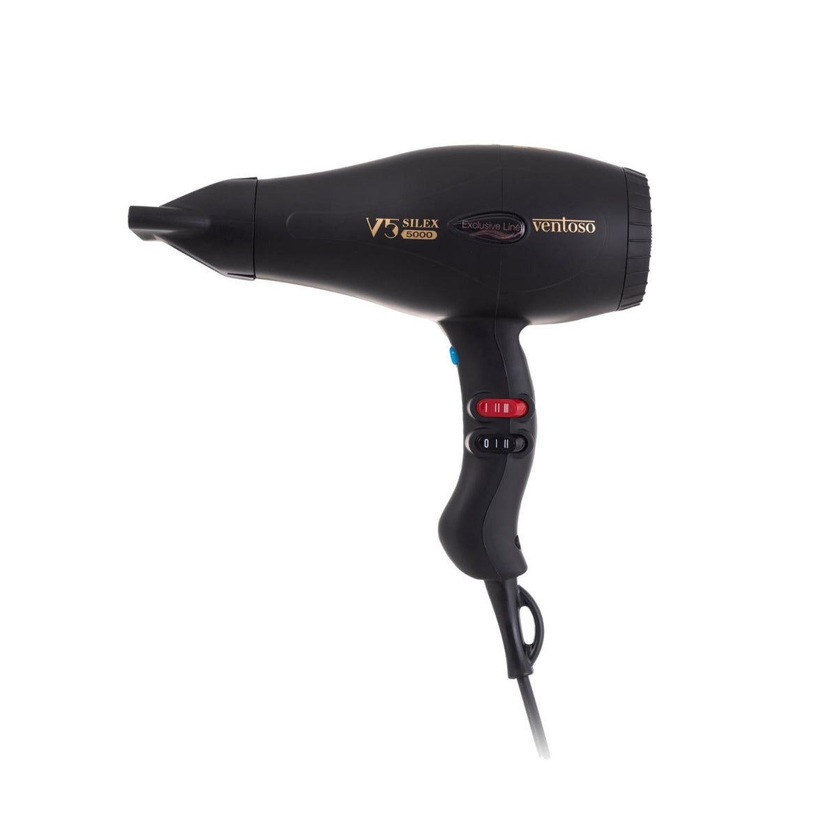 Ventoso Ionic Hair Dryer, Professional 2500W High Power Hair Dryer with Silk Touch - Fast Drying, Anti-Frizz