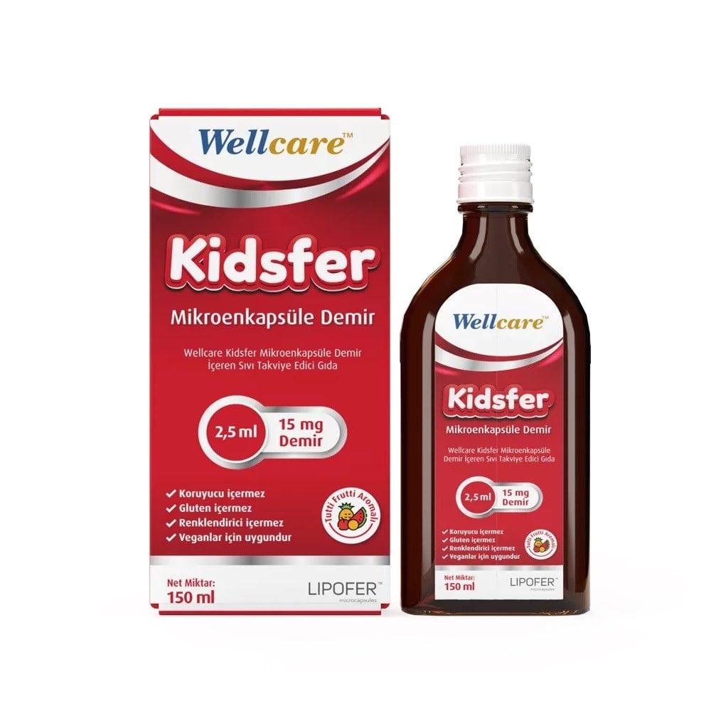 Wellcare Kidsfer Microencapsulated Iron Supplement 150 ml