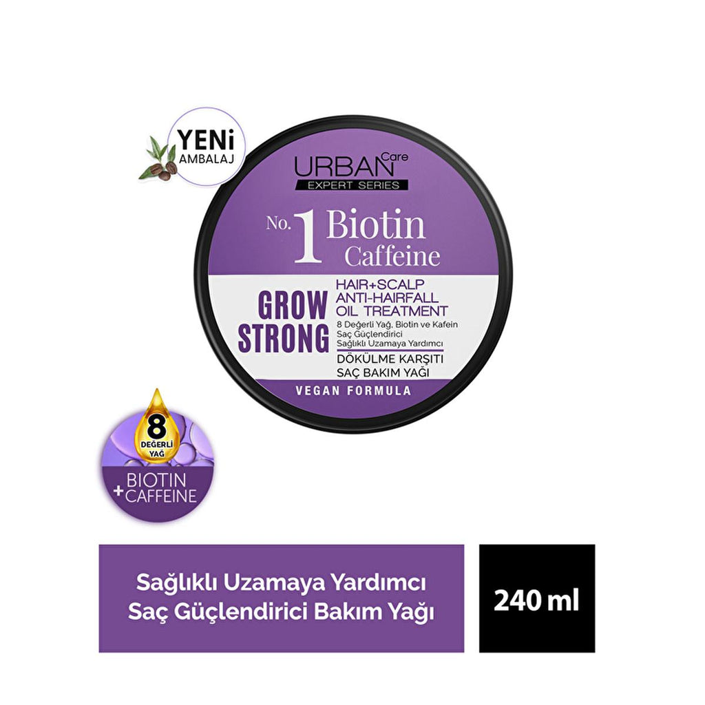 Urban Care Hair Care Oil - Nourishing Botanical Formula for Hair Growth and Strengthening