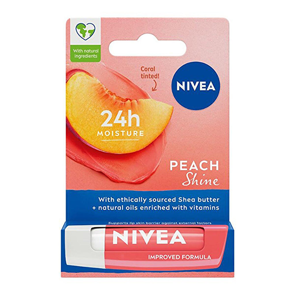 Nivea Lip Care Balm - 24 Hour Moisturizing Shimmering Lip Balm