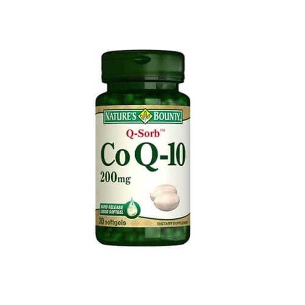Nature's Bounty CoQ-10 200 mg Dietary Supplement 30 Softgels