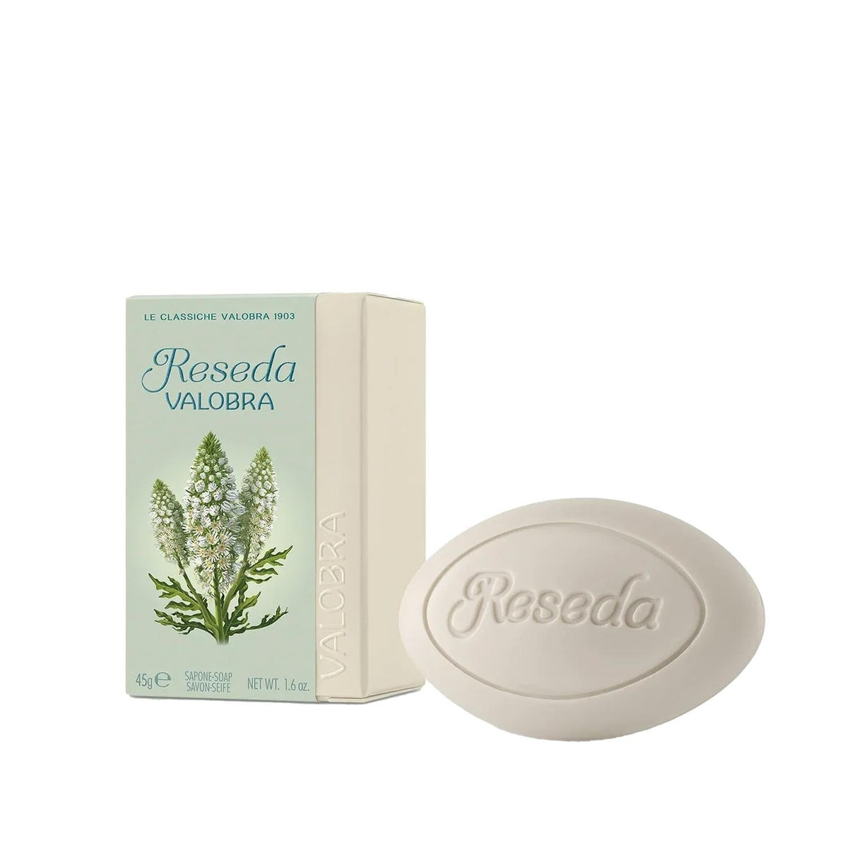 Valobra Reseda Soap - 45g Gentle Cleansing for Personal Hygiene - Valobra