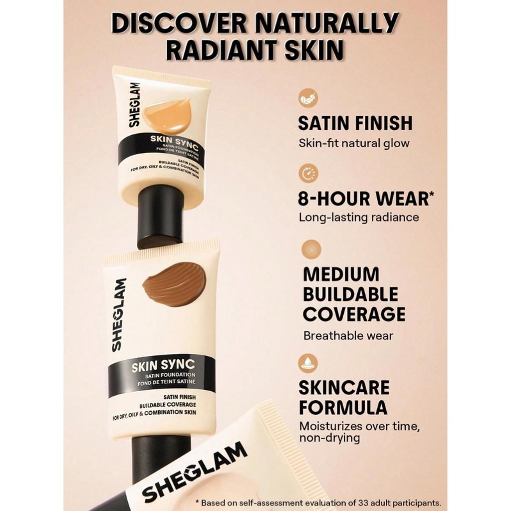 Sheglam Tube Foundation Hydrating Base Makeup Shell 30ml