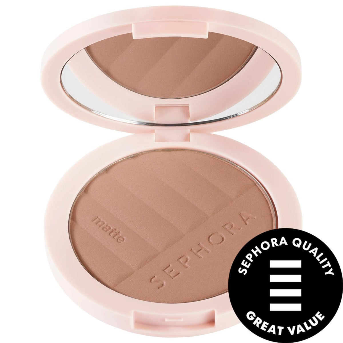 Matte Bronzer Powder: Achieve a Natural Sun-Kissed Glow with Creamy, Buildable, Vegan & Cruelty-Free Contouring Powder