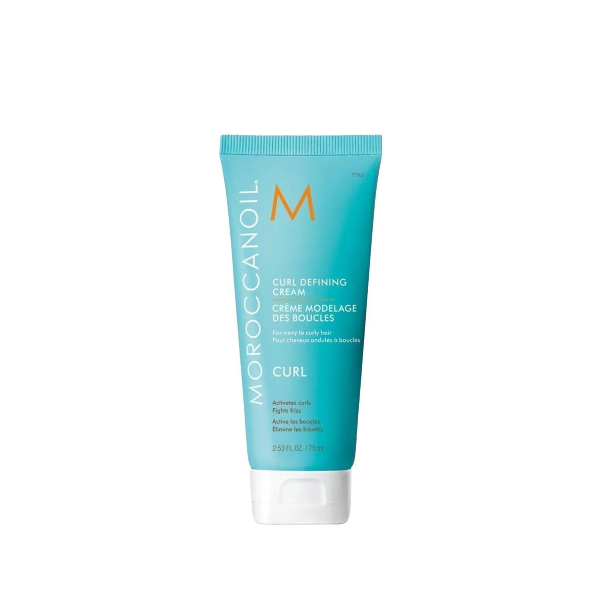 MOROCCANOIL Curl Defining Leave-In Cream: Enhance & Define Natural Curls, Fight Frizz - 2.54 fl oz
