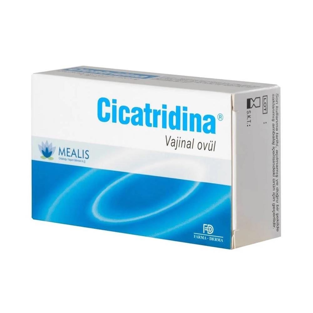 Cicatridina Vaginal Ovules for Intimate Moisture 10 Count