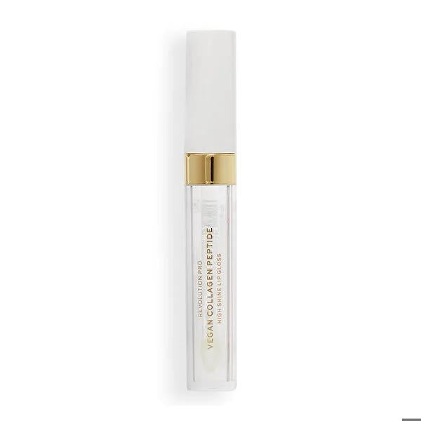 Revolution Pro Vegan Collagen Peptide High Shine Lip Gloss - Nourishing, Moisturizing, Cruelty-Free Vegan Lip Care