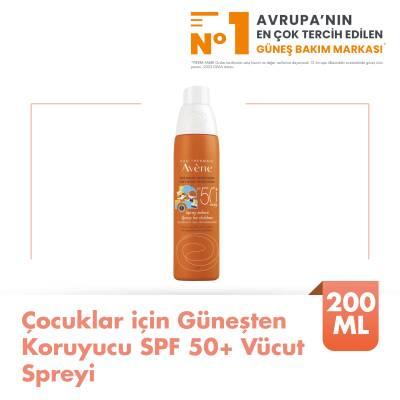 Avene Children's Sunscreen Spray SPF50+ - Water-Resistant, Hypoallergenic Sun Protection for Kids