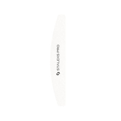 STALEKS Expert 41 Half Moon Buffer File 100/180 Grit 10 Pcs