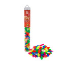 Plus Plus Construction Toy - 100 Piece Fosforlu Mix in Reusable Tube, Made in Denmark
