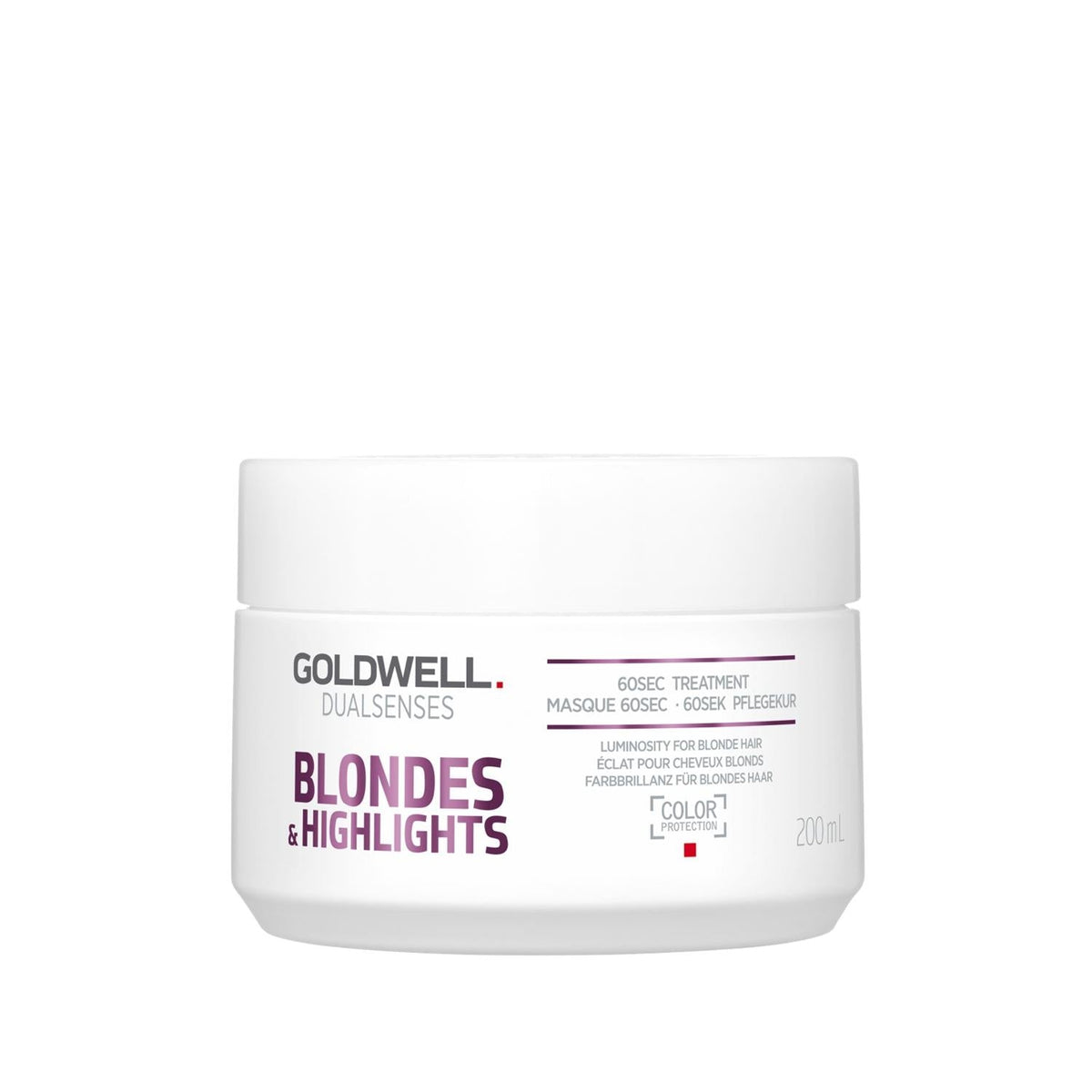Goldwell Dualsenses Blondes & Highlights 60Sec Hair Mask - Nourishing Treatment for Blonde & Highlighted Hair