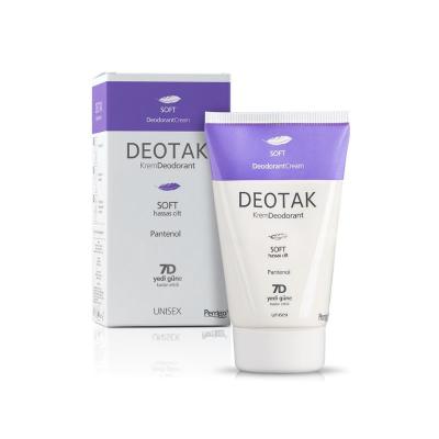 Deotak Sensitive Skin Deodorant Cream - Long Lasting Odor Protection, Gentle Formula