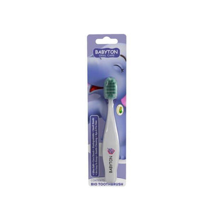 Babyton Bio Soft Toothbrush Elephant Design 1 Pack