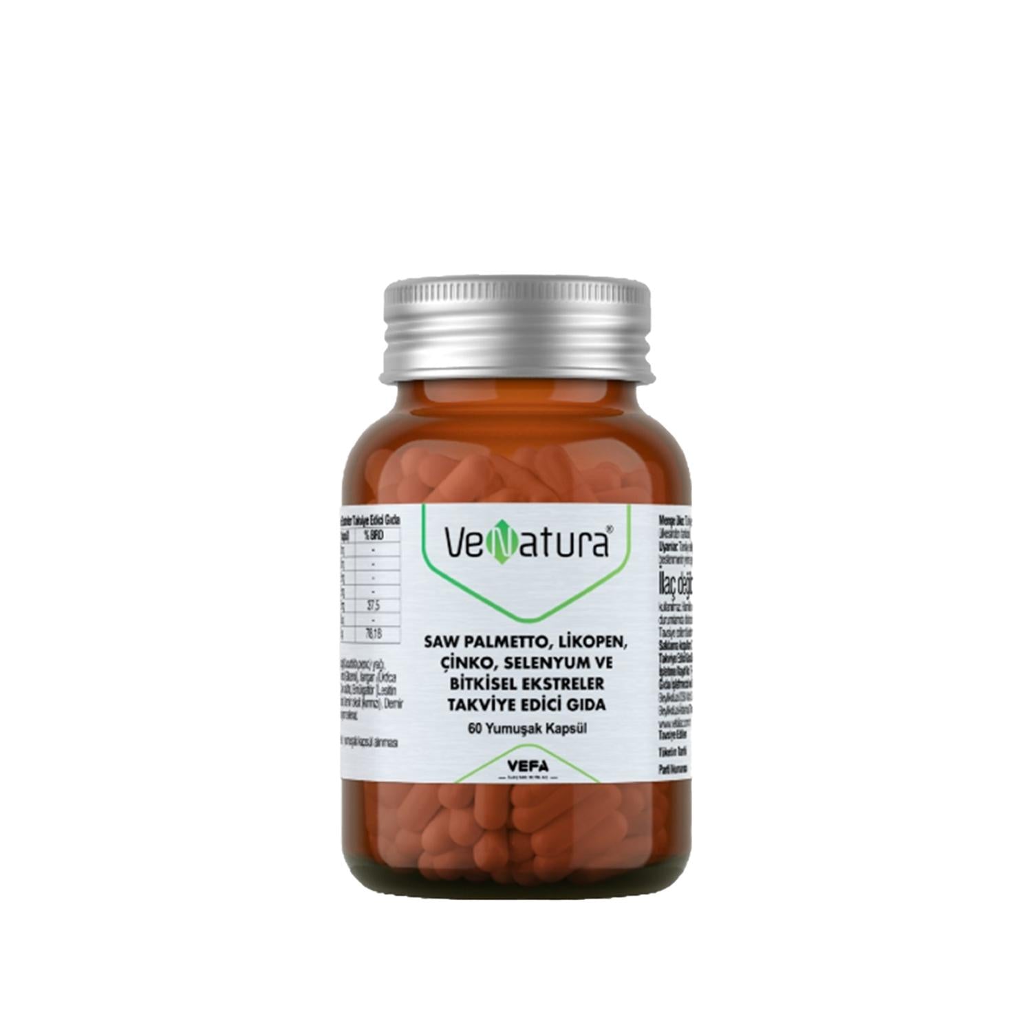 VeNatura Saw Palmetto & Lycopene Softgels 60 Count