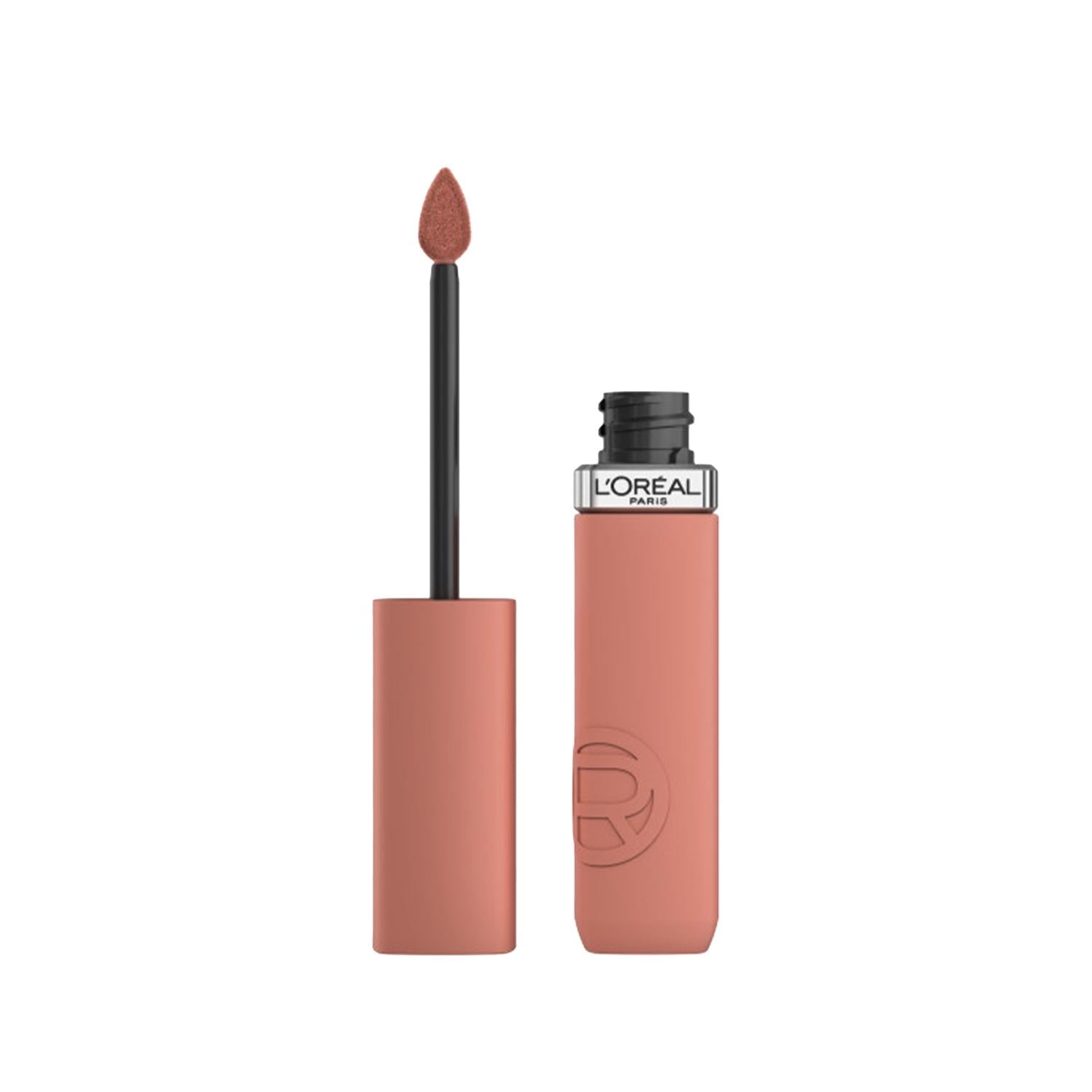 Loreal Paris Infaillible Matte Resistance Lipstick - Long-Lasting Matte Finish, 601 Worth It Shade