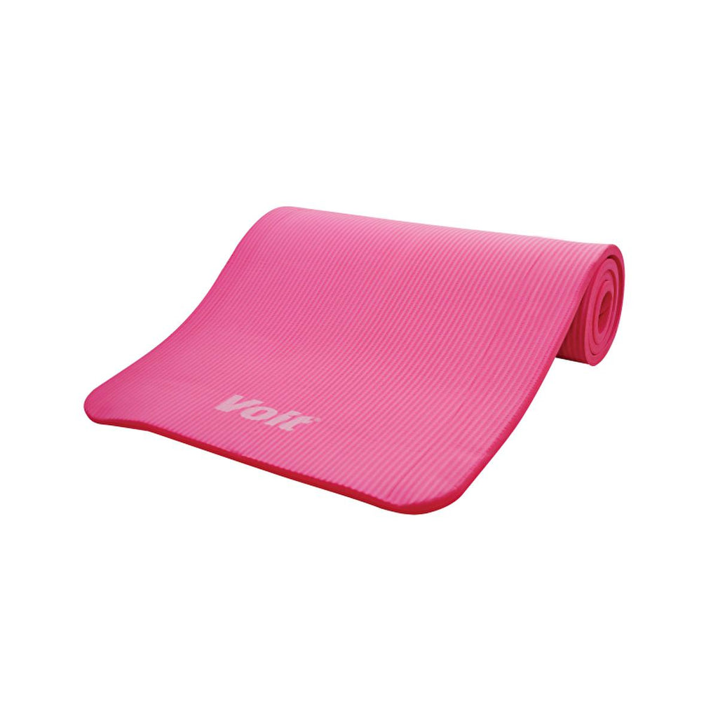 Voit Pink NBR Yoga Mat 1.5 cm Thick - Non-Slip, Durable, and Comfortable Yoga Mat for Safe Practice